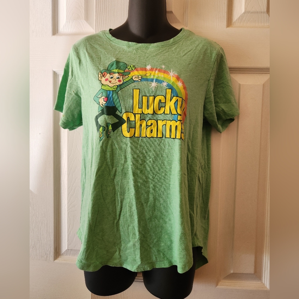 Lucky Charms Green Kids Short Sleeve Tee